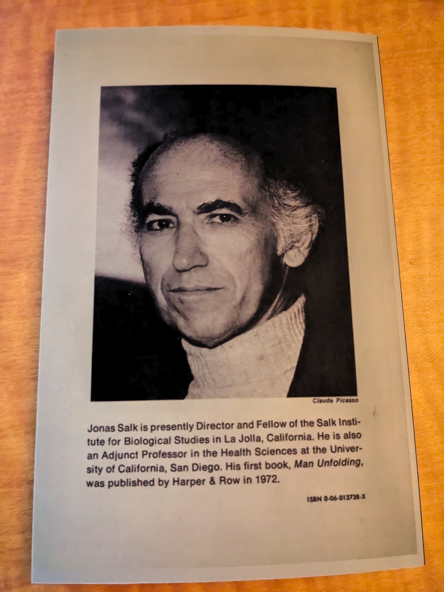 The Survival of the Wisest by Jonas Salk