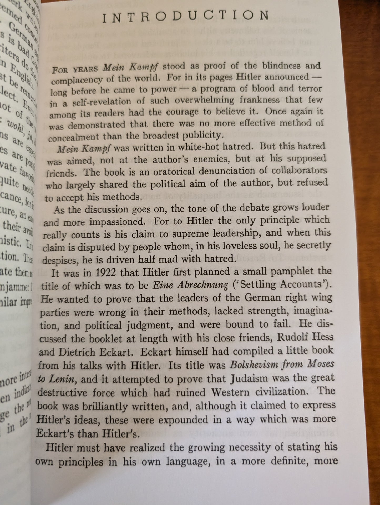 Mein Kampf by Adolf Hitler (Ralph Manheim trans.)