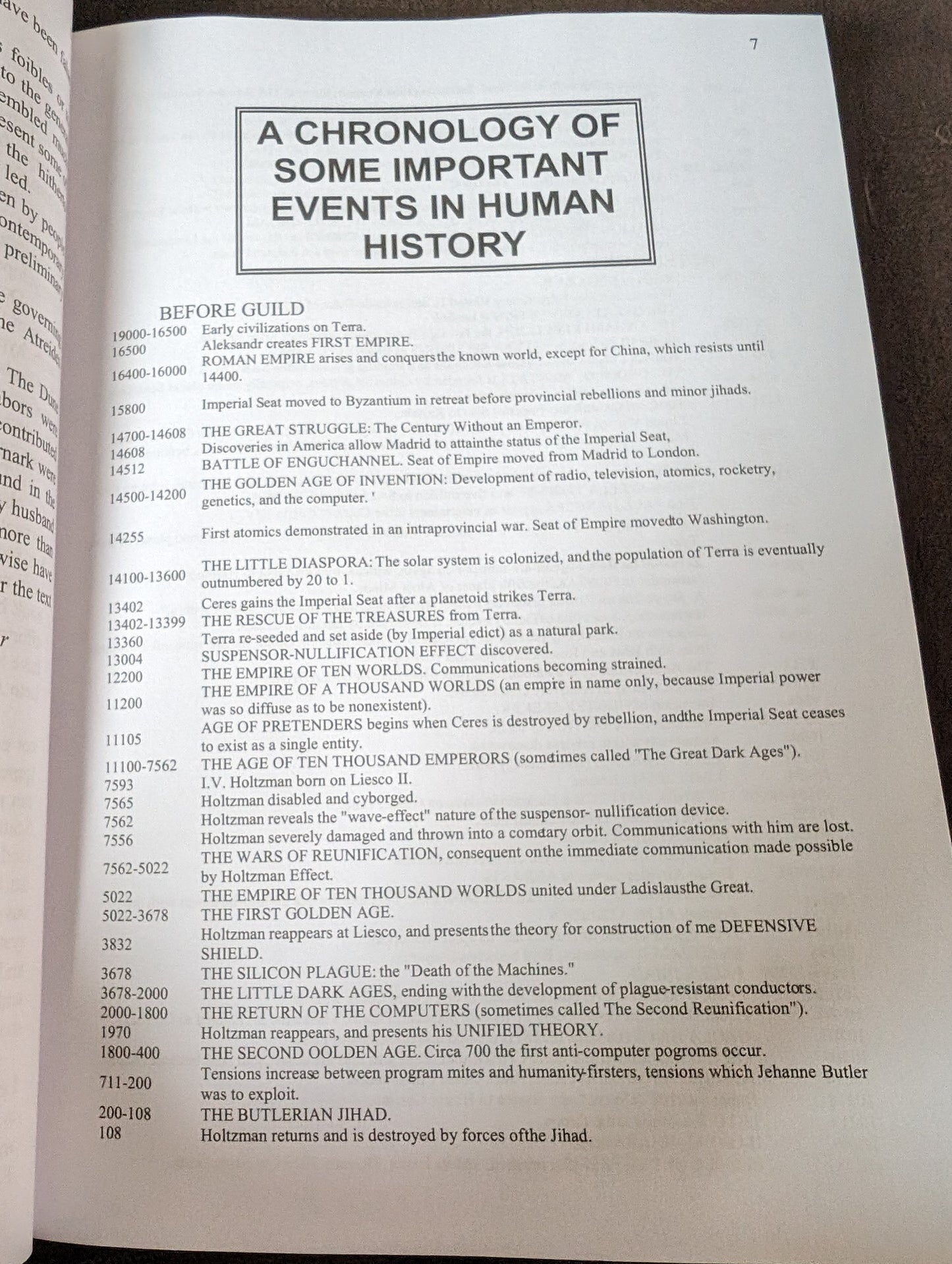 The Dune Encyclopedia compiled and edited by Dr. Willis E. McNelly