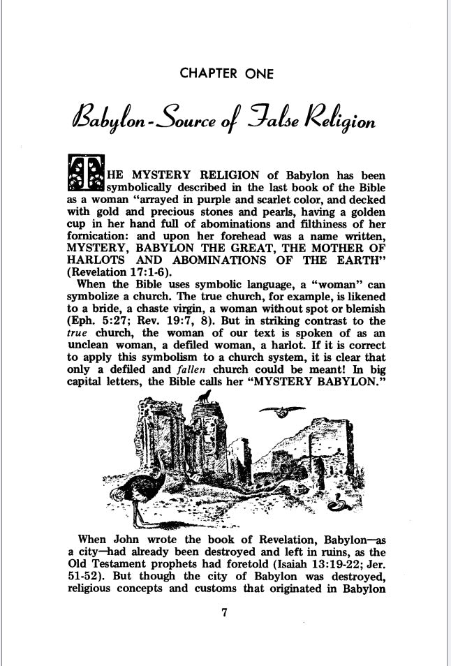 Babylon Mystery Religion by Ralph Woodrow