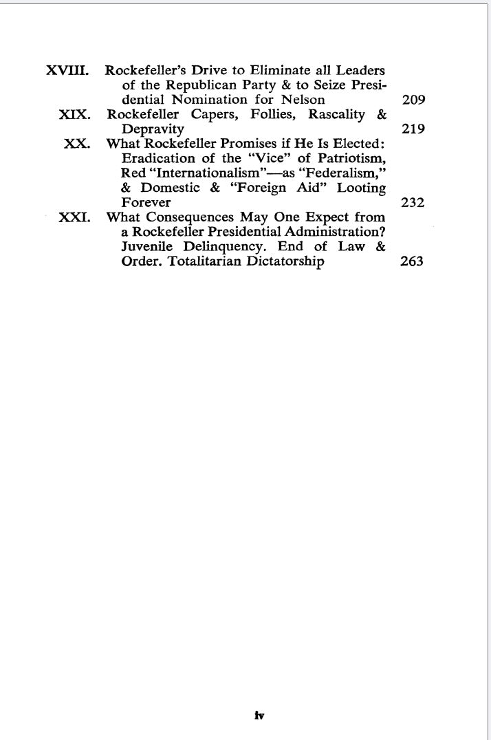 The Truth About Rockefeller: Studies In Criminal Psychopathy by Emanuel Josephson