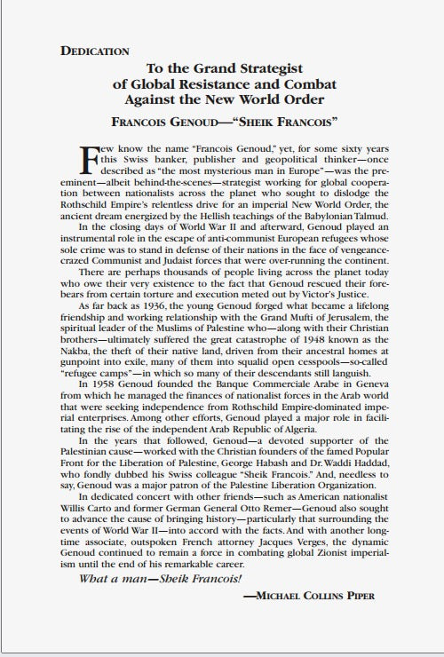 The New Babylon by Michael Collins Piper