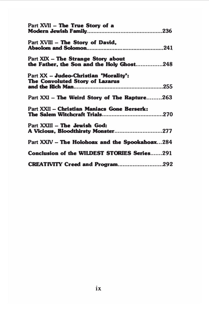 A Revolution of Values Through Religion by Ben Klassen