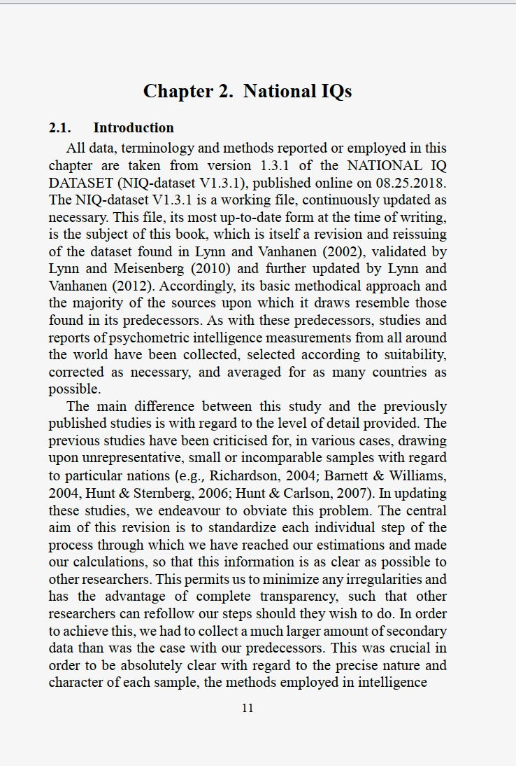 The Intelligence of Nations by Richard Lynn & David Becker