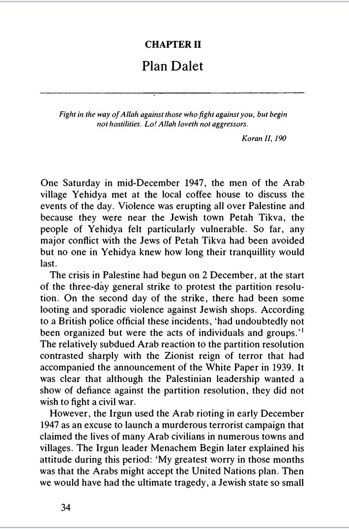 The Palestinian Catastrophe by Michael Palumbo