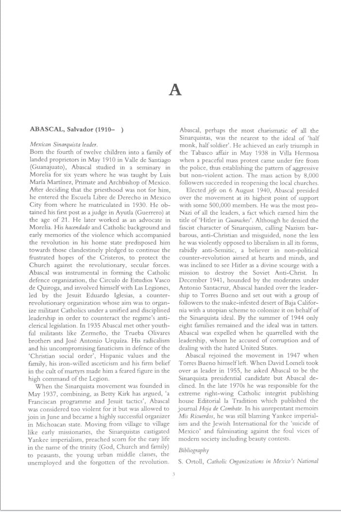 Biographical Dictionary Of The Extreme Right Since 1890 by Philip Rees