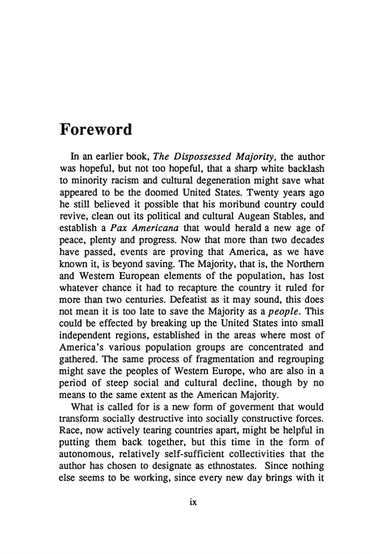 The Ethnostate by Wilmot Robertson