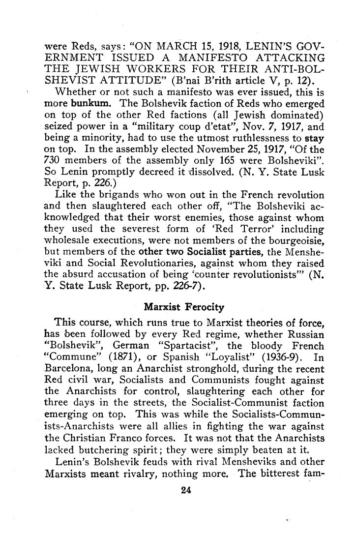 The Octopus by Rev. Frank Woodruff Johnson (pseudonym for Elizabeth Dilling)