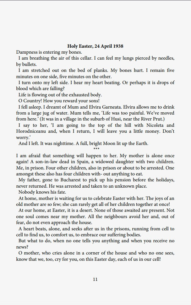 The Prison Notes by Corneliu Zelea Codreanu