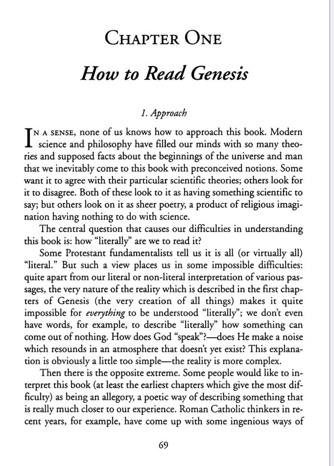 Genesis, Creation and Early Man by Seraphim Rose