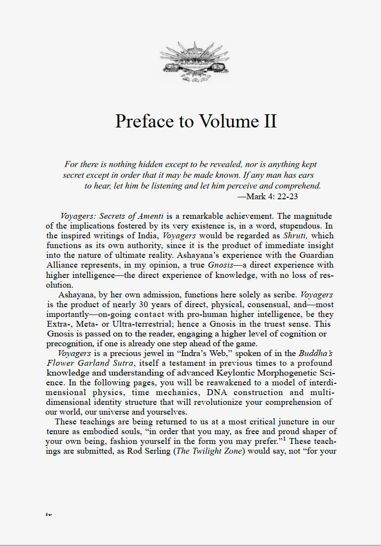 Voyagers II: Secrets of Amenti by Ashayana Deane