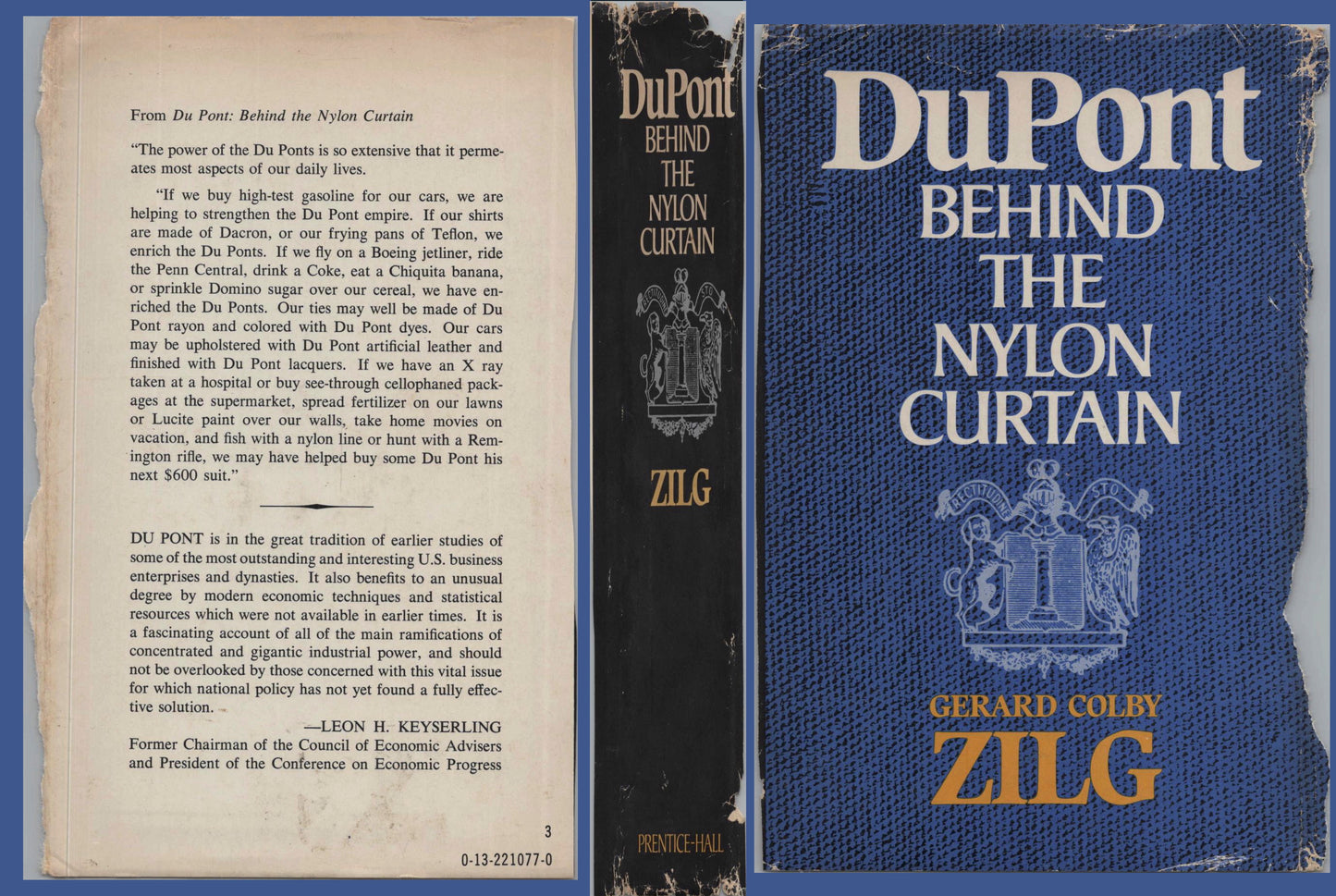 DuPont: Behind the Nylon Curtain by Gerard Colby Zilg