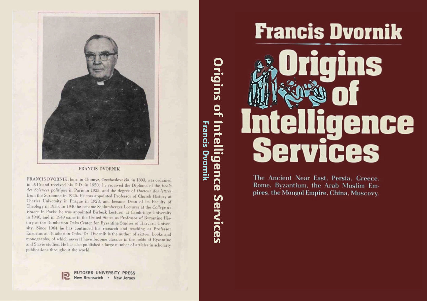 Origins of Intelligence Services by Francis Dvornik