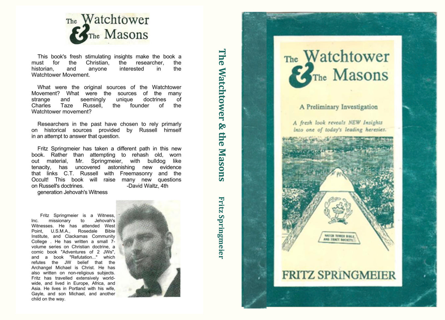 The Watchtower & The Masons by Fritz Springmeier