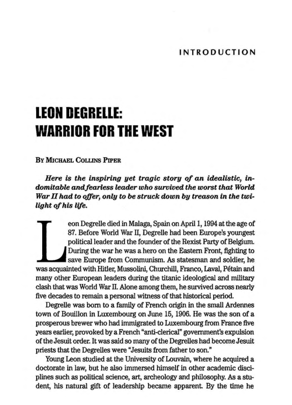 Hitler Democrat by General Leon Degrelle