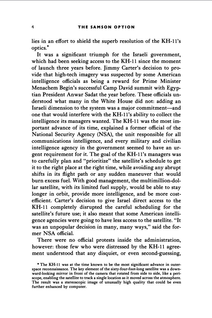 The Samson Option by Seymour Hersh
