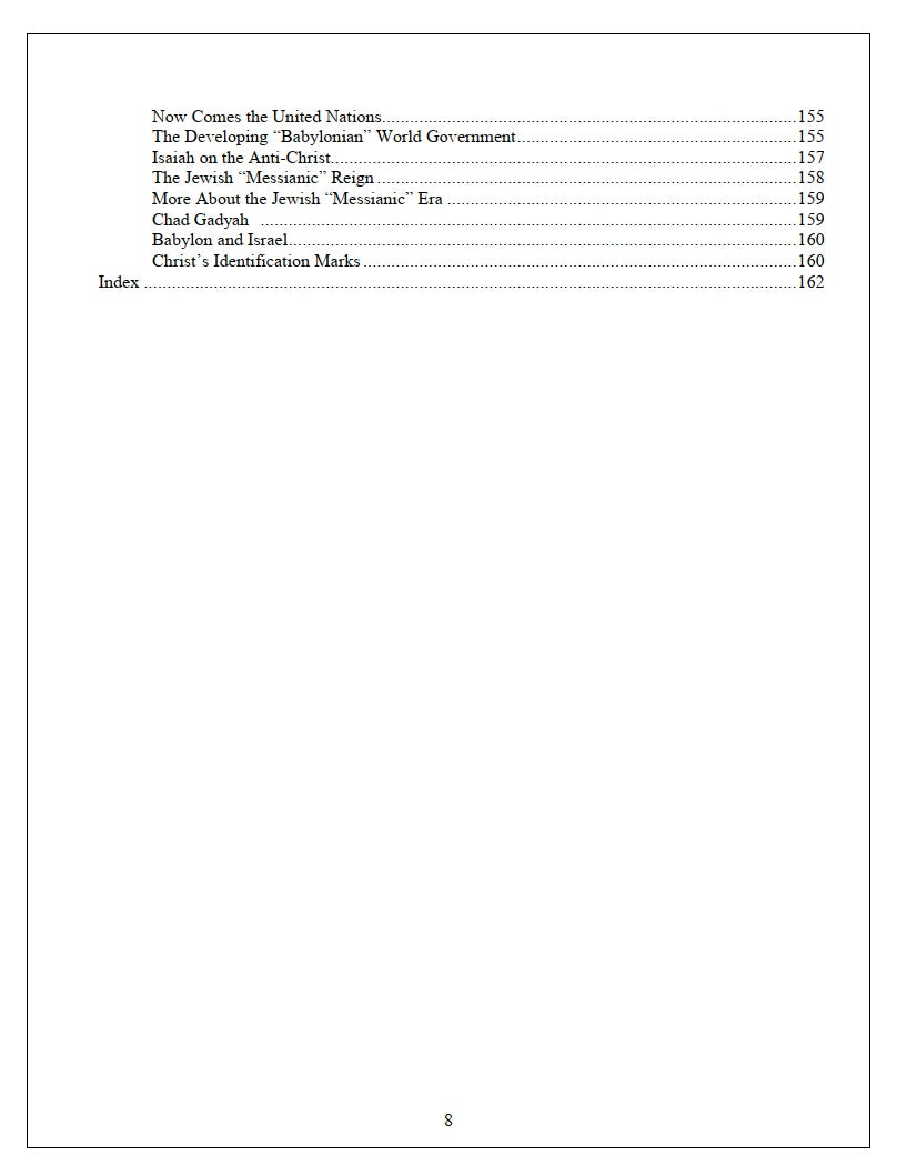 The Jewish Religion: Its Influence Today by Elizabeth Dilling