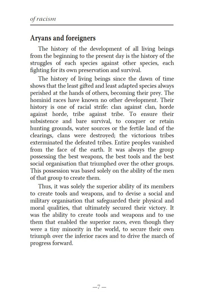 Theory of Race by Rene Binet