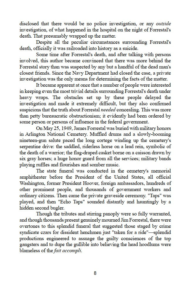 The Death of James Forrestal by Cornell Simpson