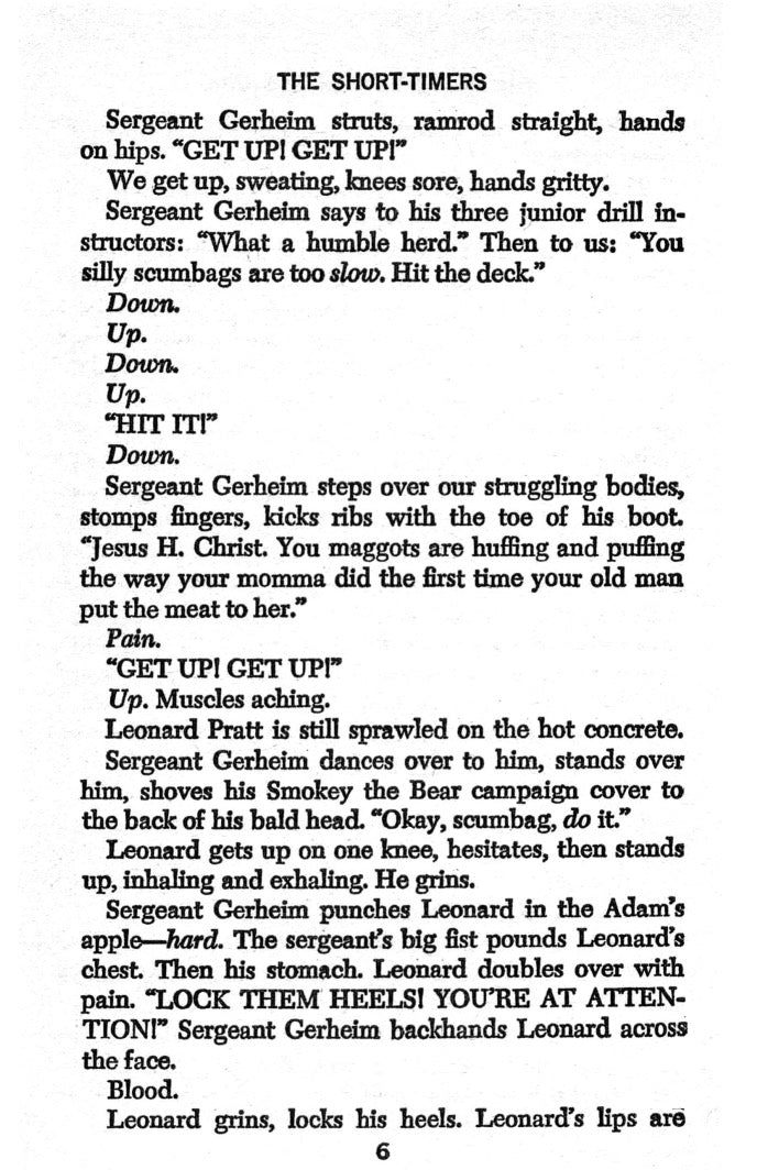 The Short-Timers by Gustav Hasford