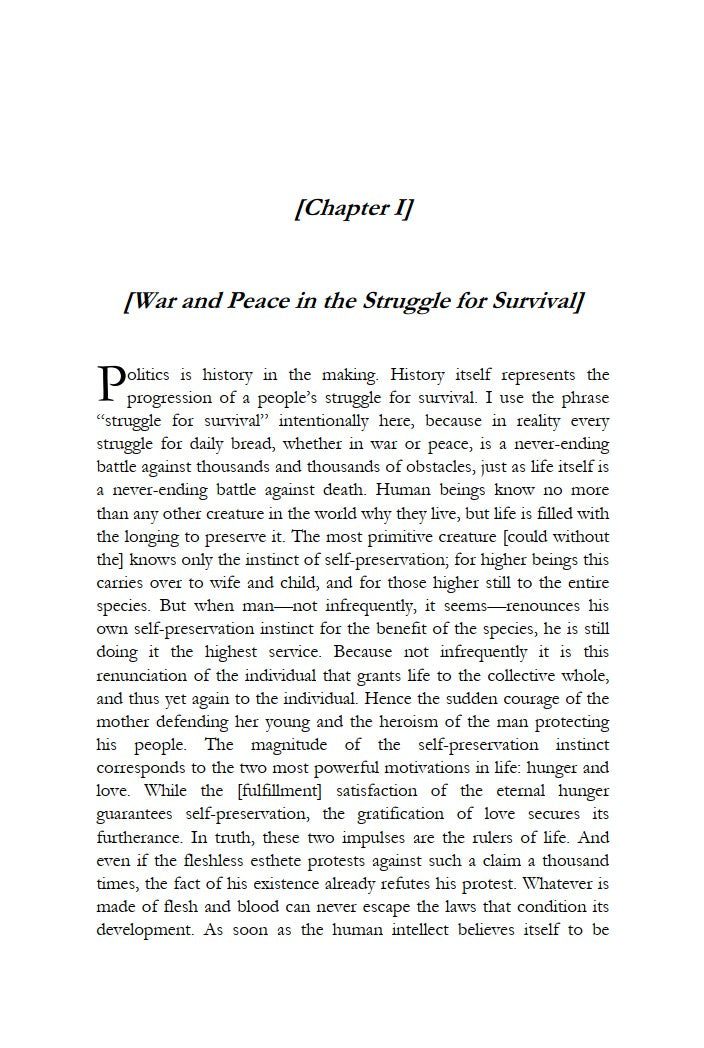 Hitler's Second Book by Adolf Hitler