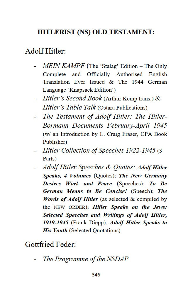 National Socialism by Kristof Von Kanwetzburg