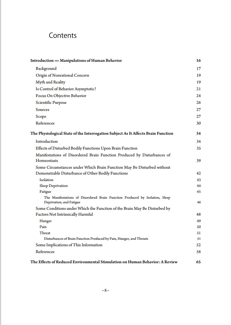 The Manipulation of Human Behavior by Albert D. Biderman, Herbert Zimmer (eds.)