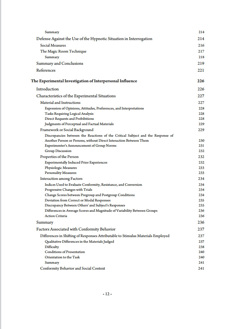 The Manipulation of Human Behavior by Albert D. Biderman, Herbert Zimmer (eds.)