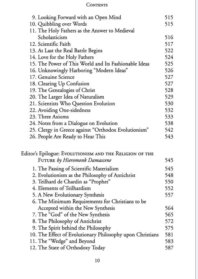 Genesis, Creation and Early Man by Seraphim Rose