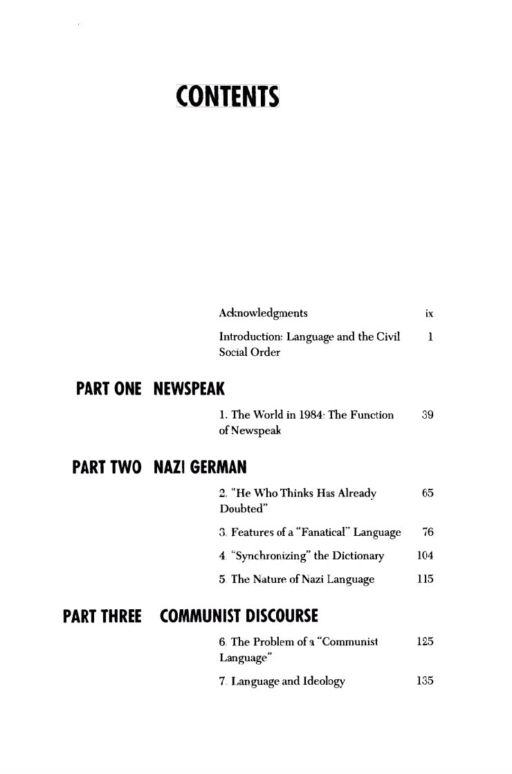 Totalitarian Language by John Wesley Young