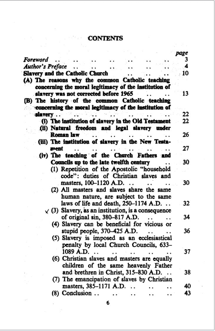 Slavery and the Catholic Church by John Francis Maxwell