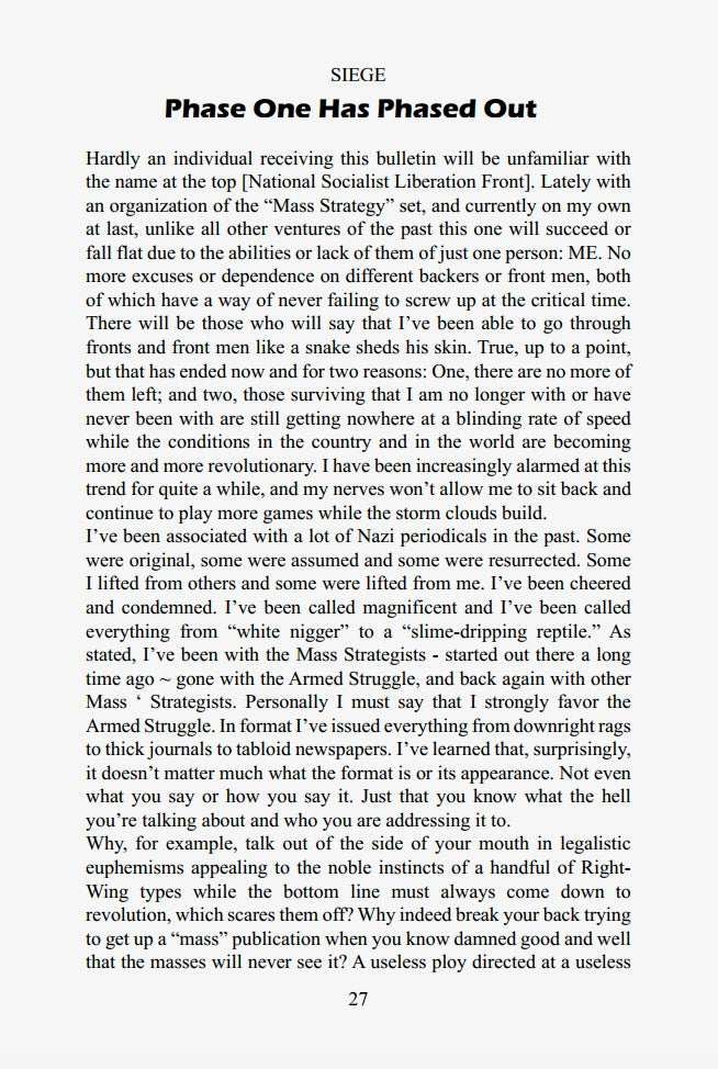 Siege: The Collected Writings of James Mason