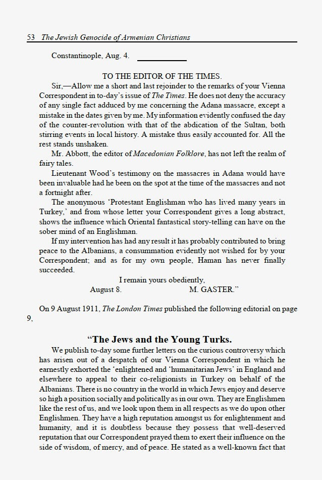 The Jewish Genocide of Armenian Christians by Christopher Jon Bjerknes