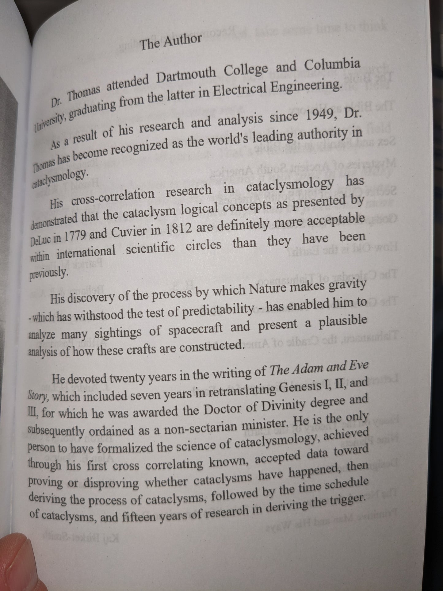 The Adam and Eve Story, by Chan Thomas
