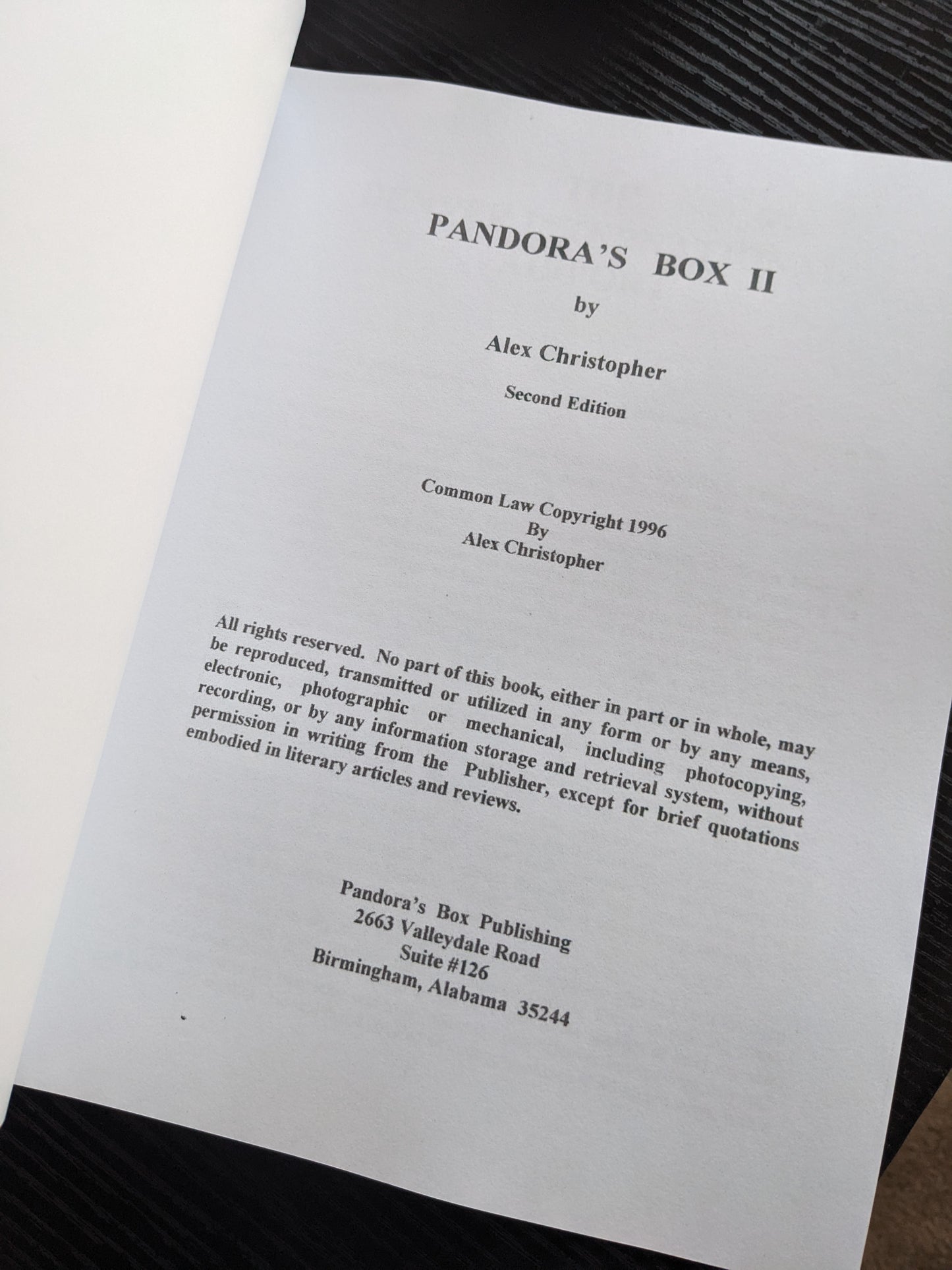 Pandora's Box II: The Denver International Airport Story by Alex Christopher