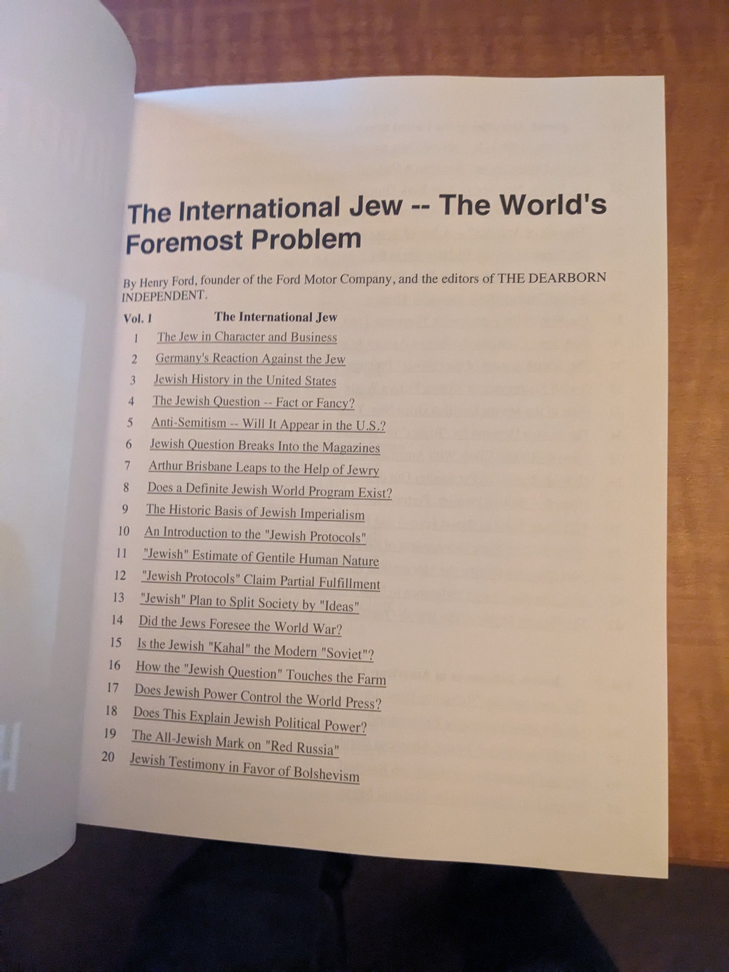 The International Jew (4 volumes combined) by Henry Ford
