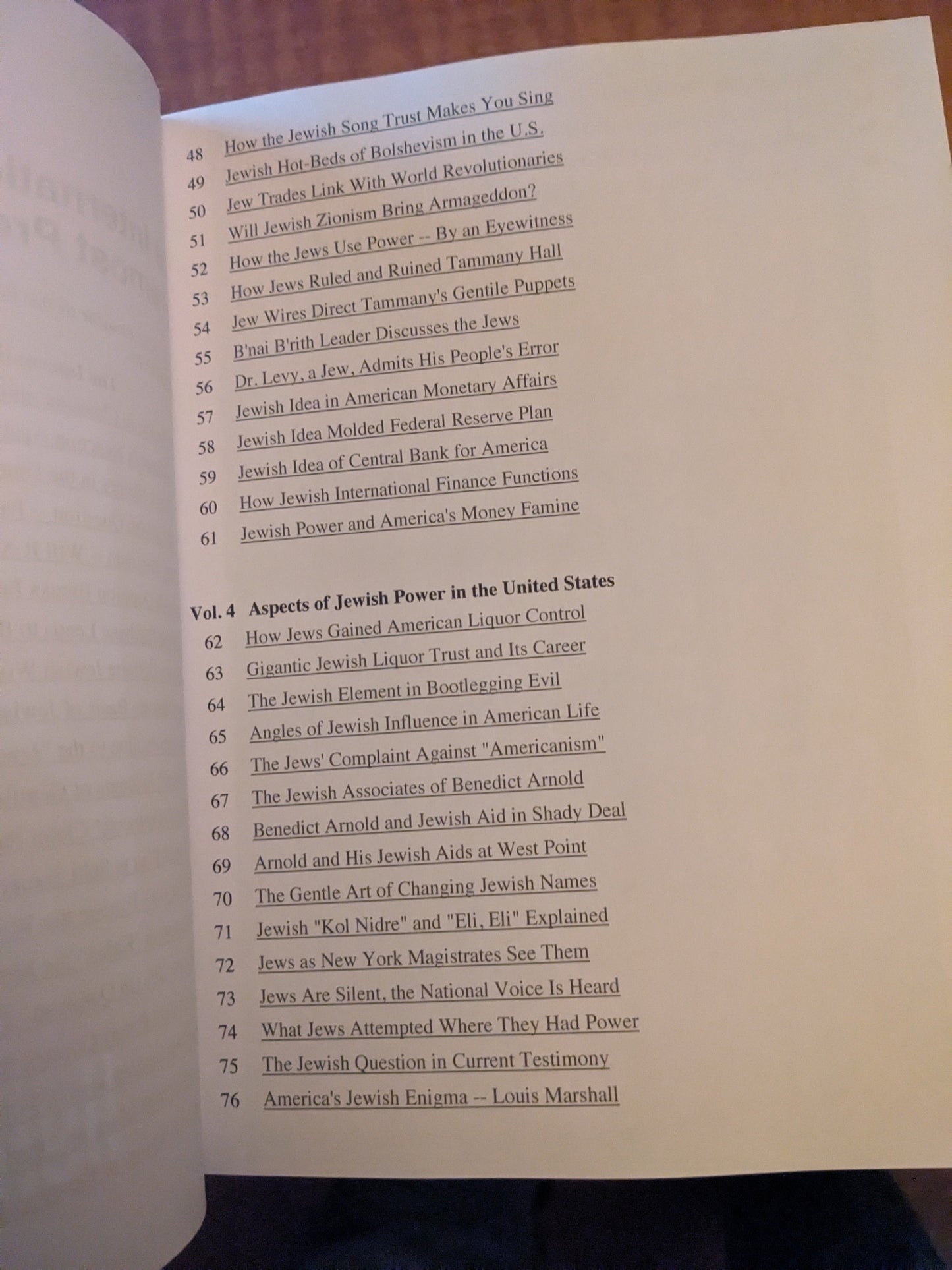 The International Jew (4 volumes combined) by Henry Ford