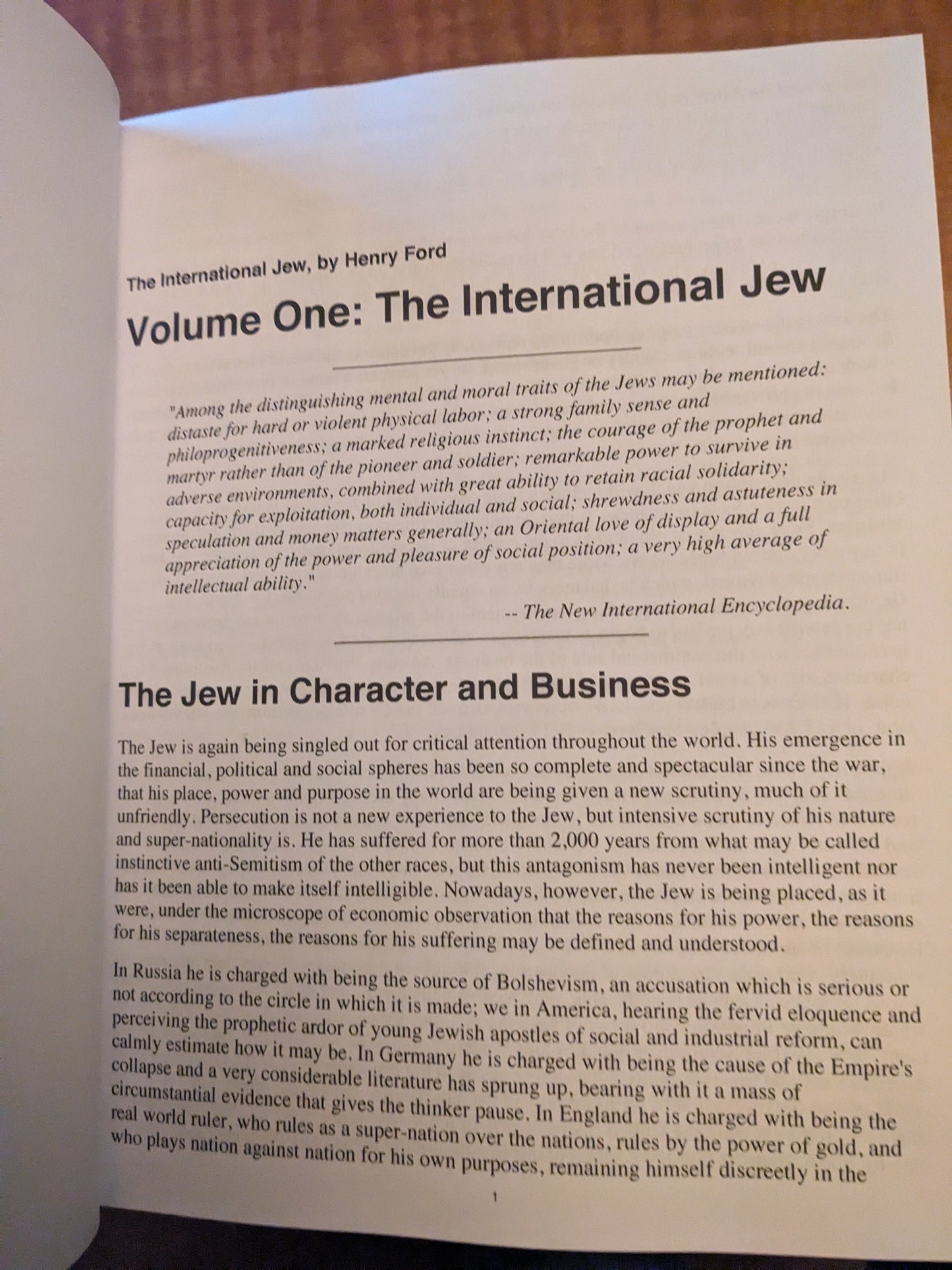 The International Jew (4 volumes combined) by Henry Ford