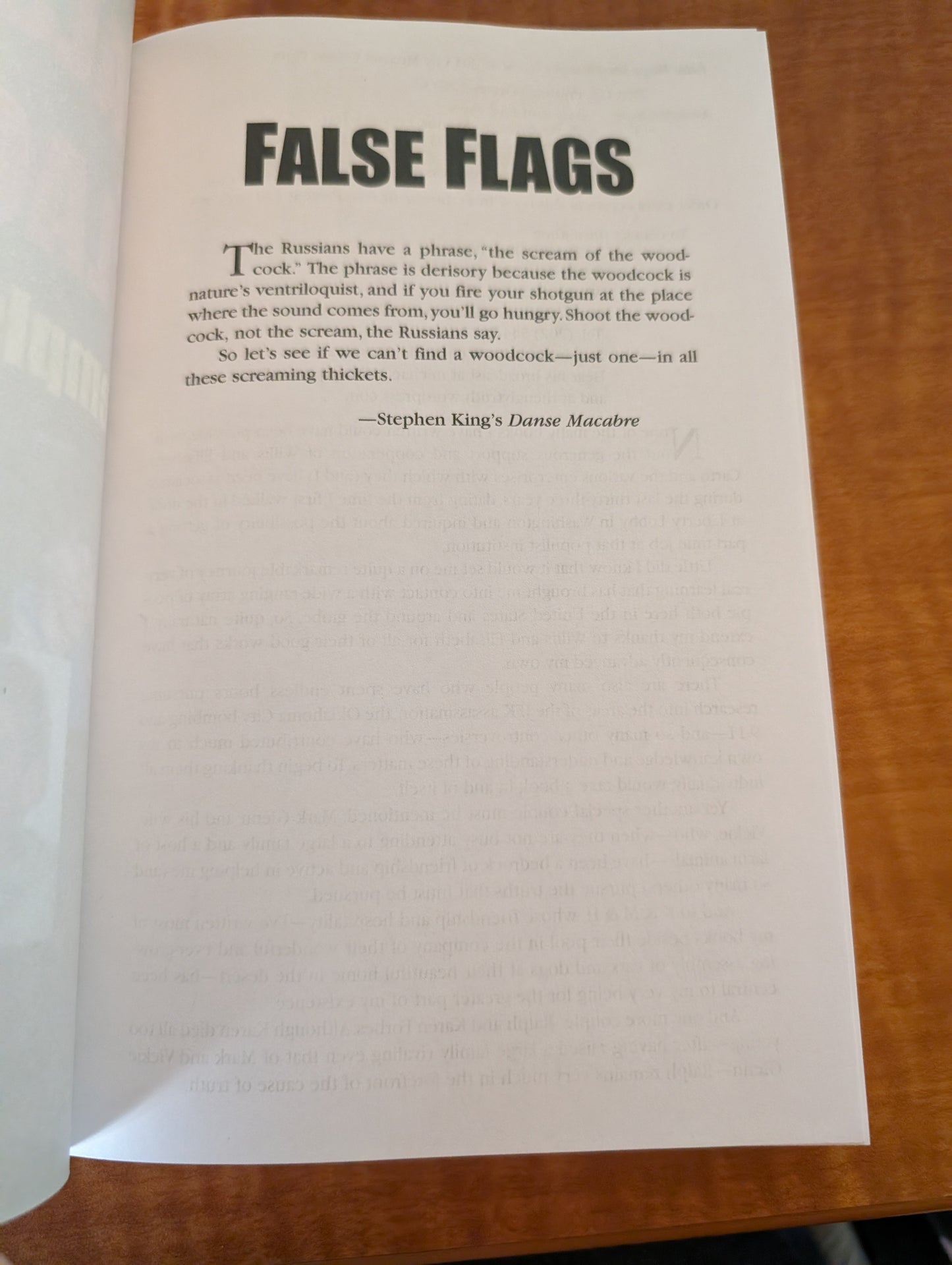False Flags: Template for Terror, by Michael Collins Piper