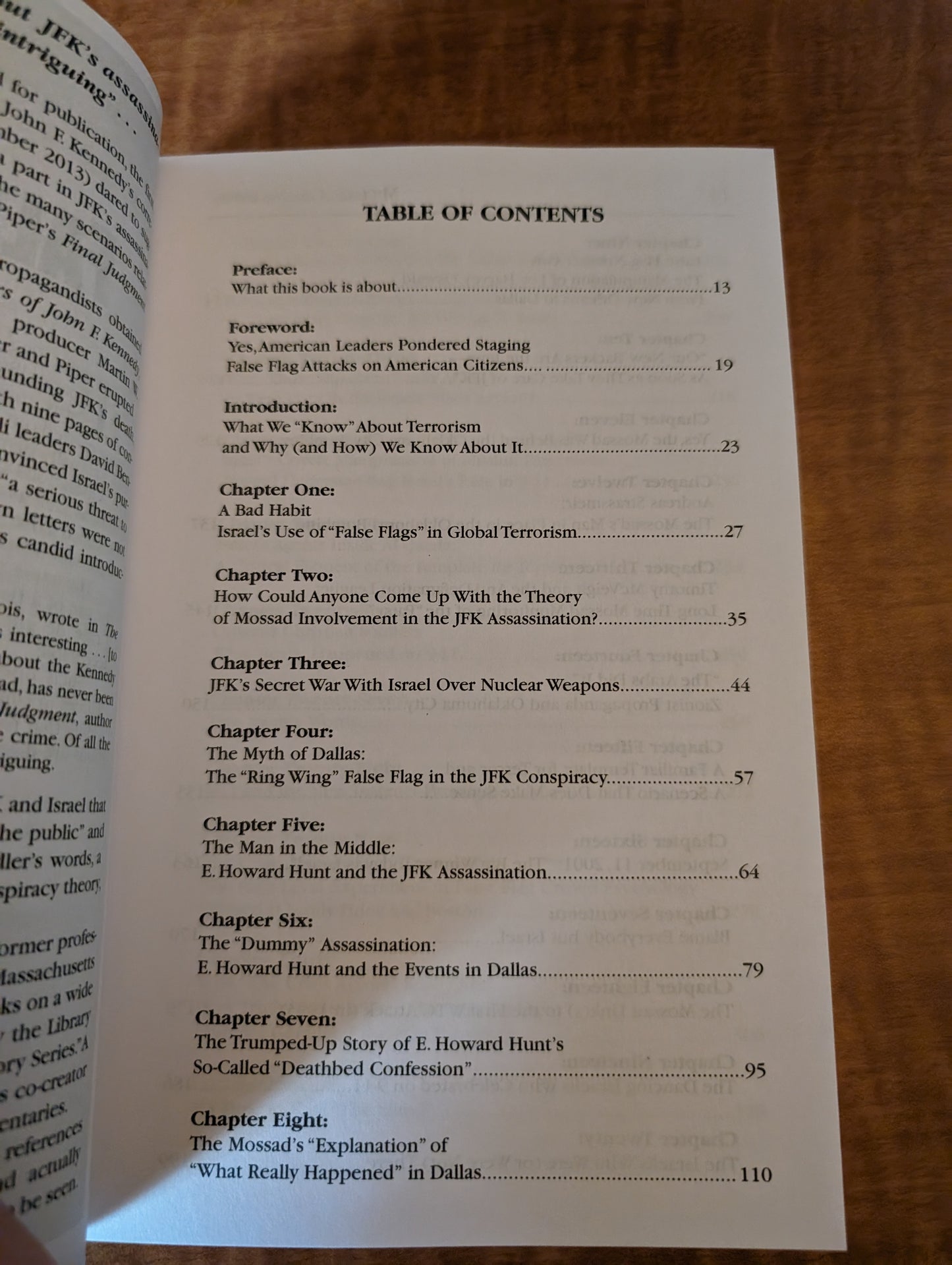 False Flags: Template for Terror, by Michael Collins Piper