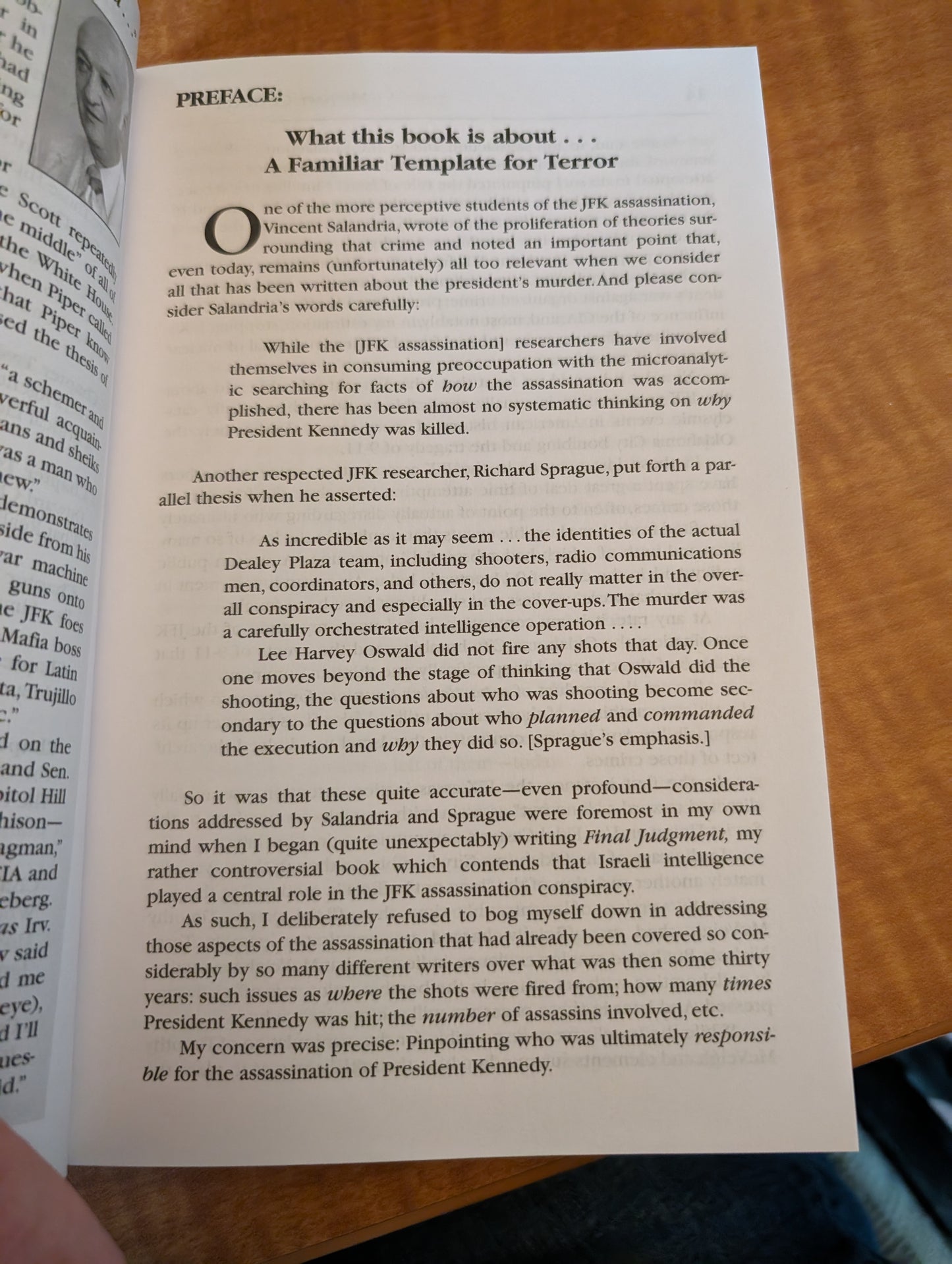 False Flags: Template for Terror, by Michael Collins Piper
