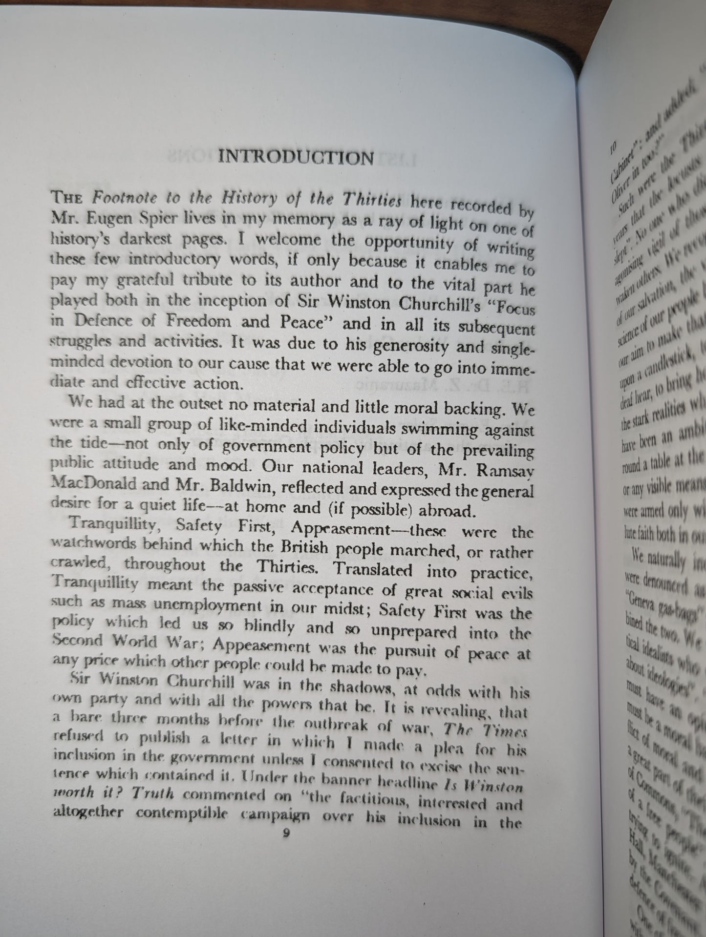 Focus: A Footnote to the History of the Thirties by Eugen Spier