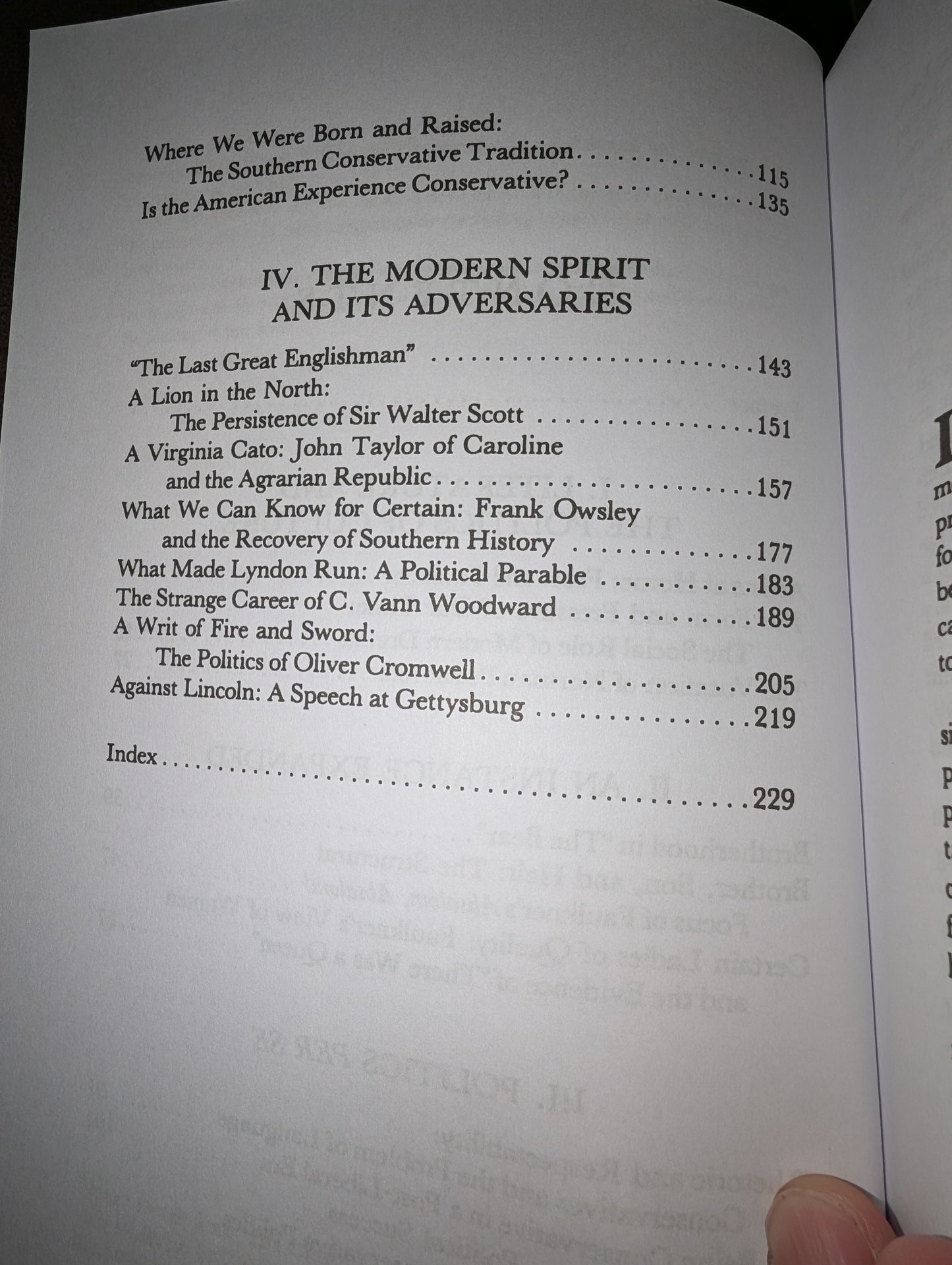 The Reactionary Imperative, by M. E. Bradford