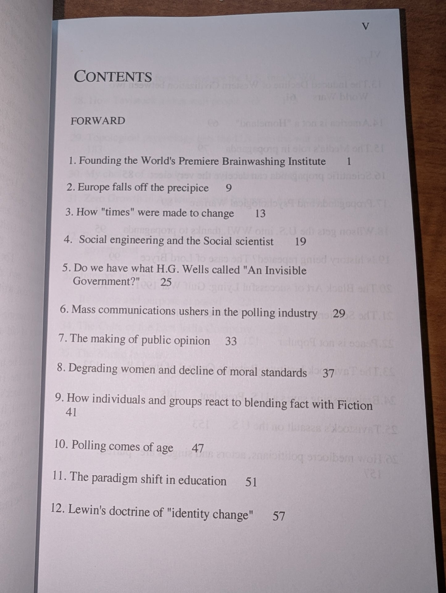 The Tavistock Institute of Human Relations, by John Coleman