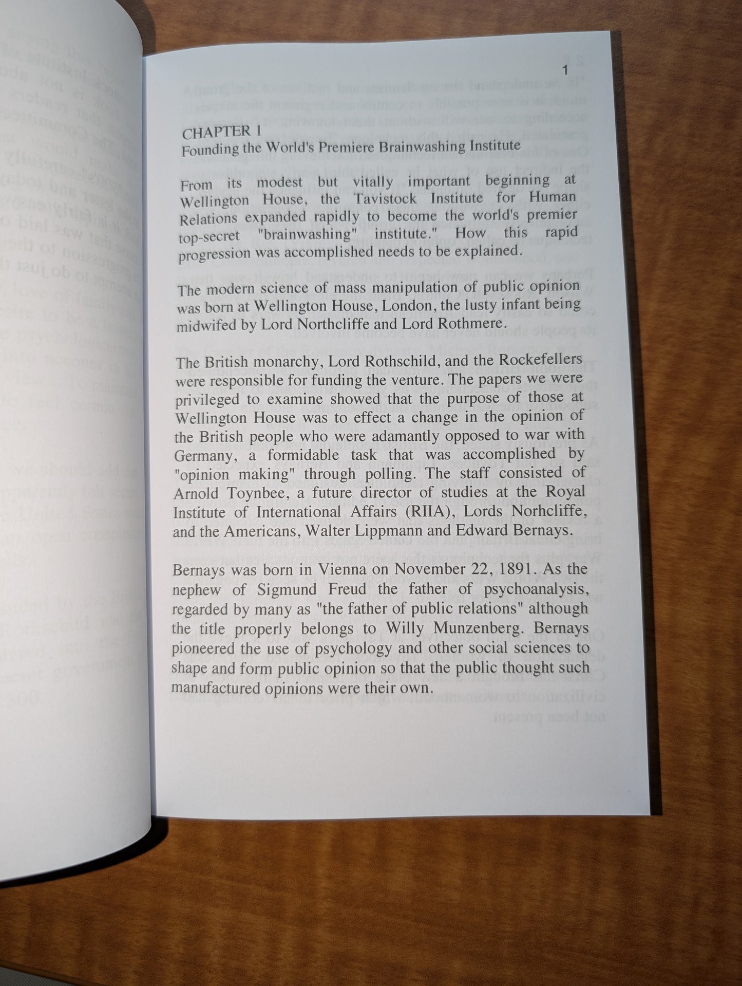 The Tavistock Institute of Human Relations, by John Coleman