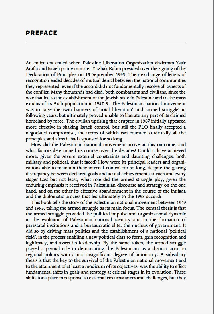 Armed Struggle and the Search for State by Yezid Sayigh