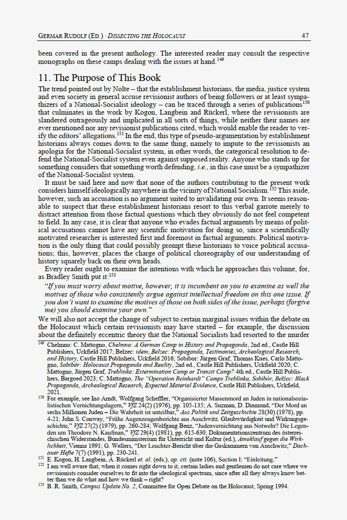 Dissecting the Holocaust by Germar Rudolf