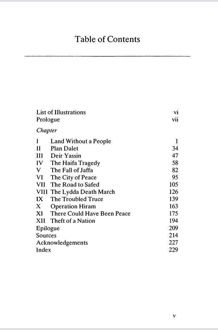 The Palestinian Catastrophe by Michael Palumbo