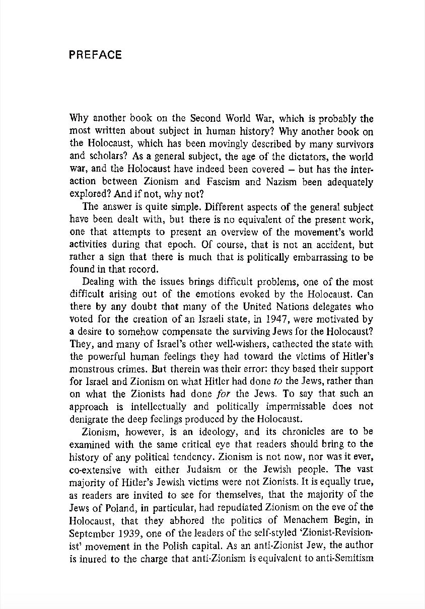 Zionism in the Age of Dictators: A Reappraisal by Lenni Brenner