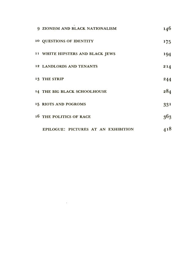 The Negroes and the Jews by Lenora Berson